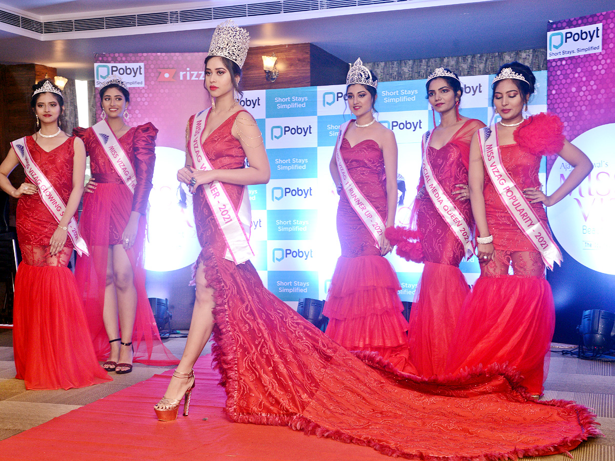 Miss Vizag 2021 Beauty Contest Winner Srujitha - Sakshi1