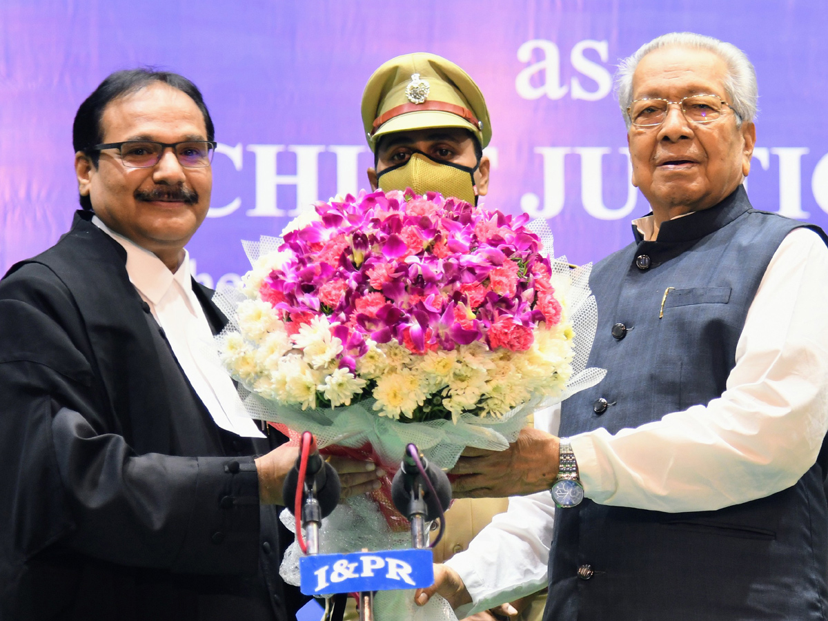 Justice Prashant Kumar Mishra Takes Oath As AP High Court Chief Justice Photo Gallery - Sakshi10