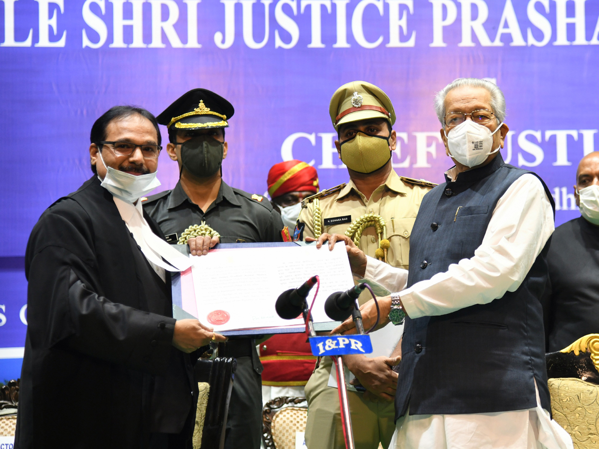 Justice Prashant Kumar Mishra Takes Oath As AP High Court Chief Justice Photo Gallery - Sakshi4