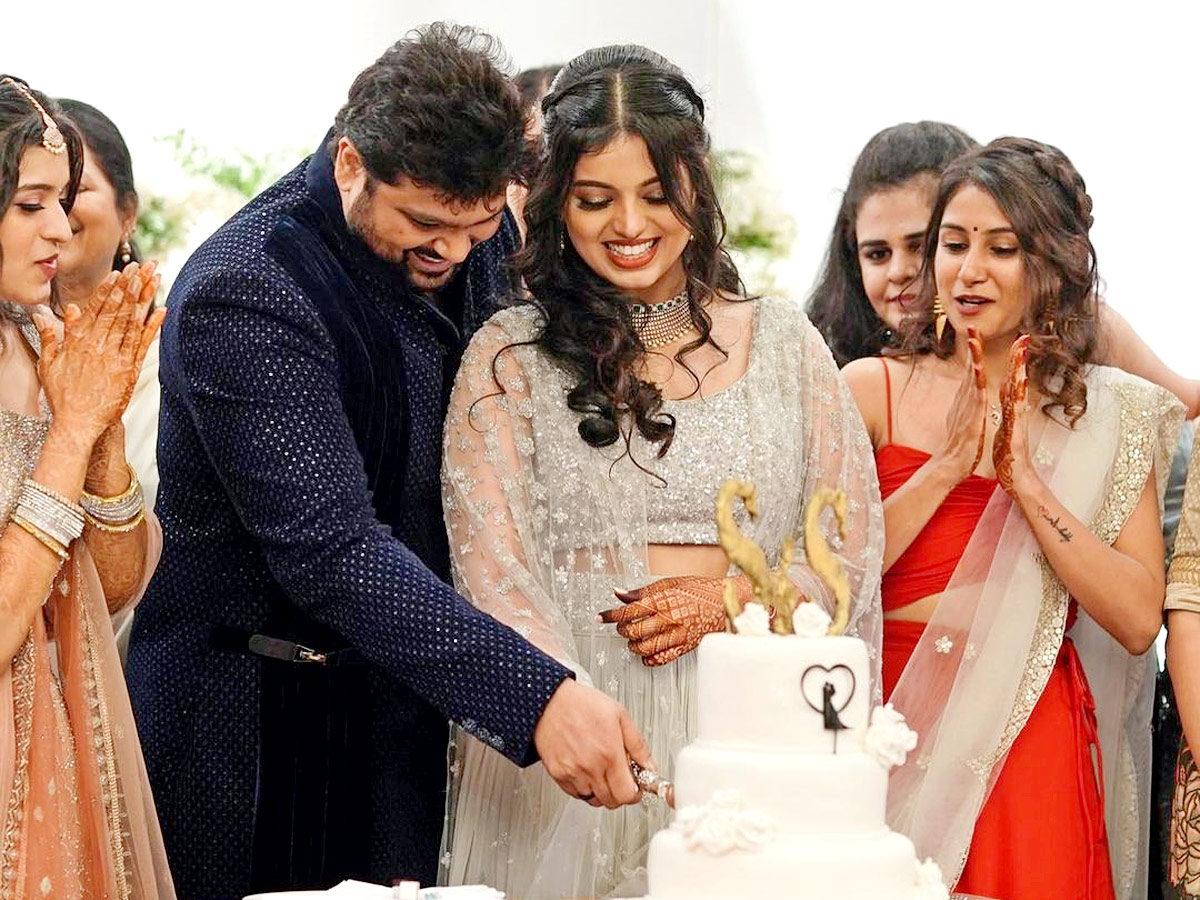 Manisharma Son Engagement Photo gallery - Sakshi11