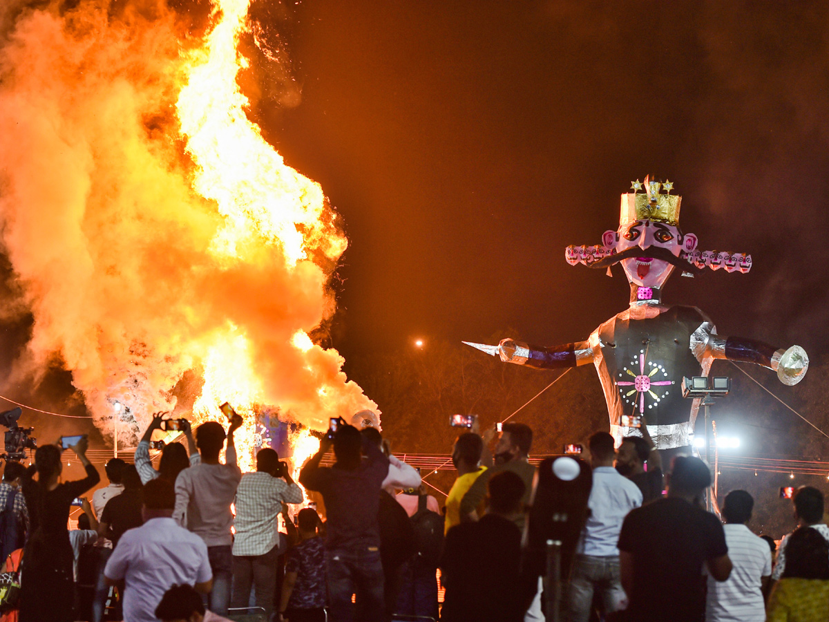 Dussehra 2021 Celebrations in India PHoto Gallery - Sakshi5