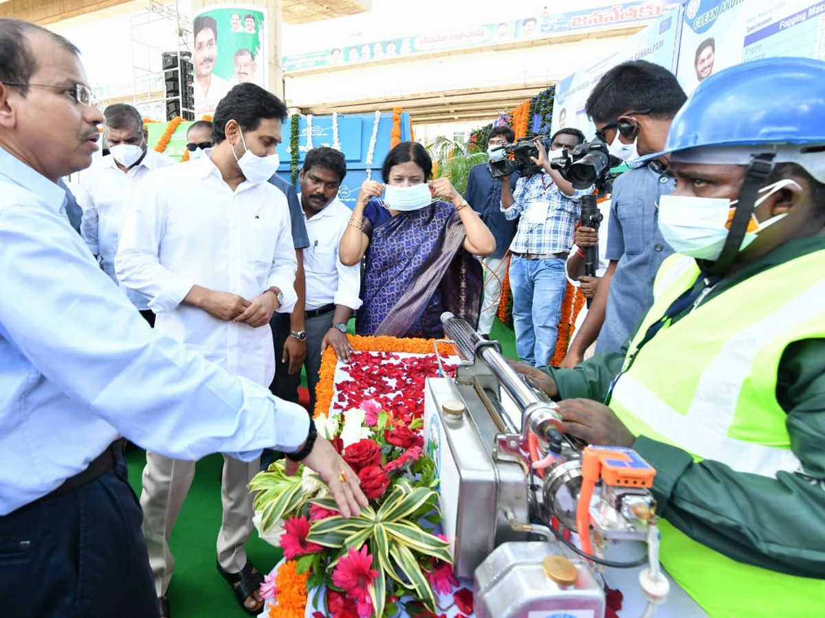 CM YS Jagan Launches Clean Andhra Pradesh Program Photos - Sakshi13