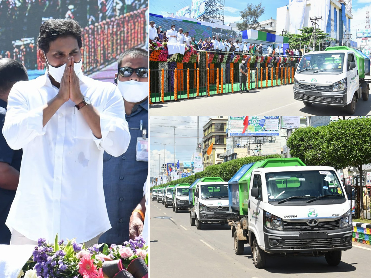 CM YS Jagan Launches Clean Andhra Pradesh Program Photos - Sakshi8