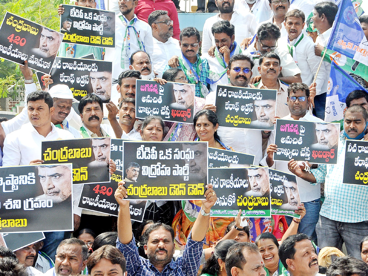 YSRCP protests In AP Photo Gallery - Sakshi15