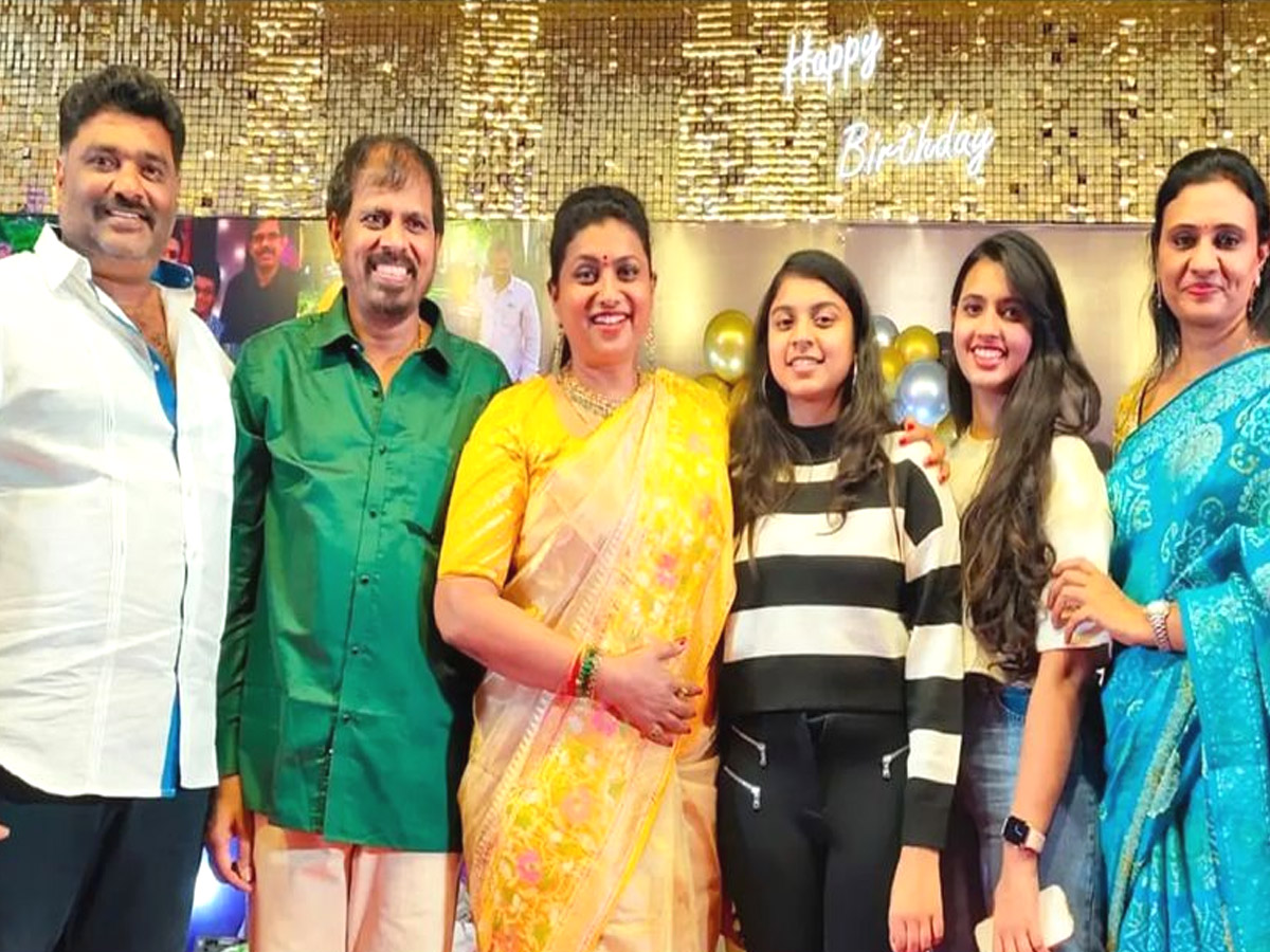 MLA Roja Husband RK Selvamani Birthday Celebrations Photo Gallery - Sakshi16