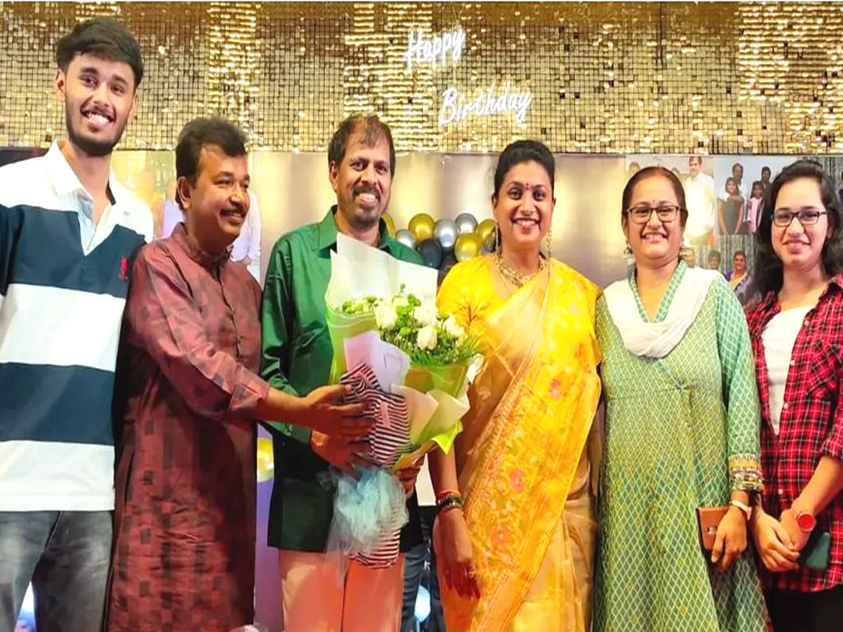 MLA Roja Husband RK Selvamani Birthday Celebrations Photo Gallery - Sakshi18