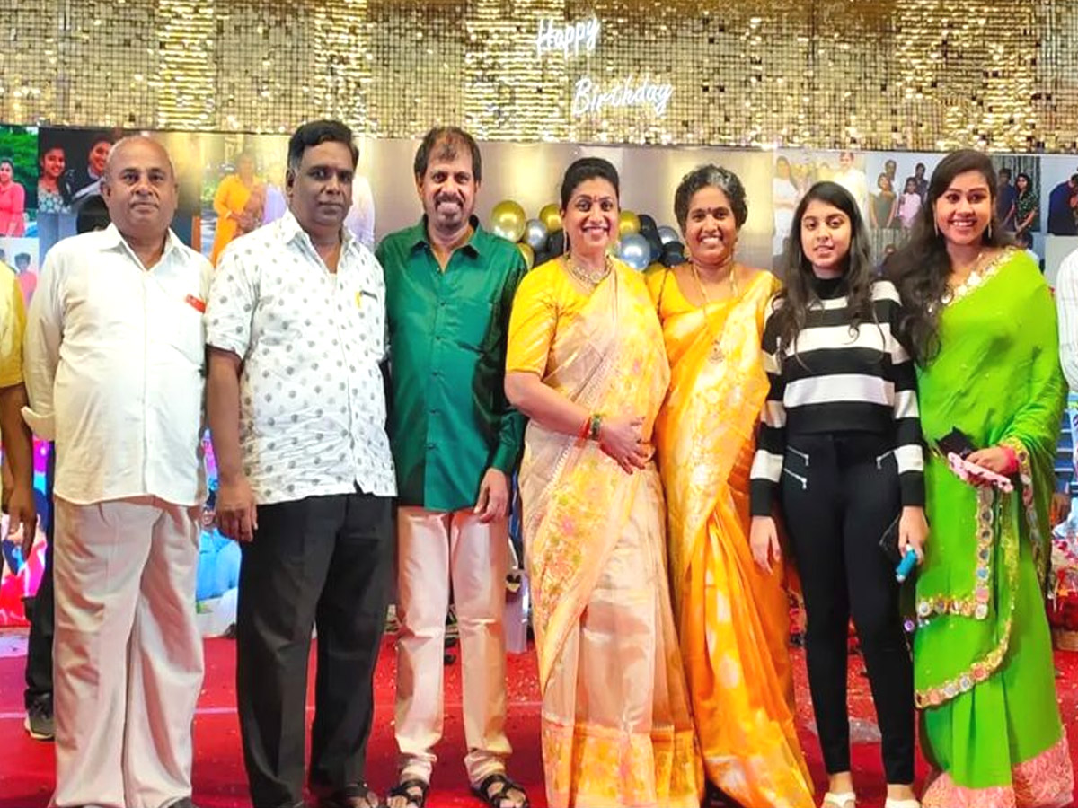 MLA Roja Husband RK Selvamani Birthday Celebrations Photo Gallery - Sakshi19