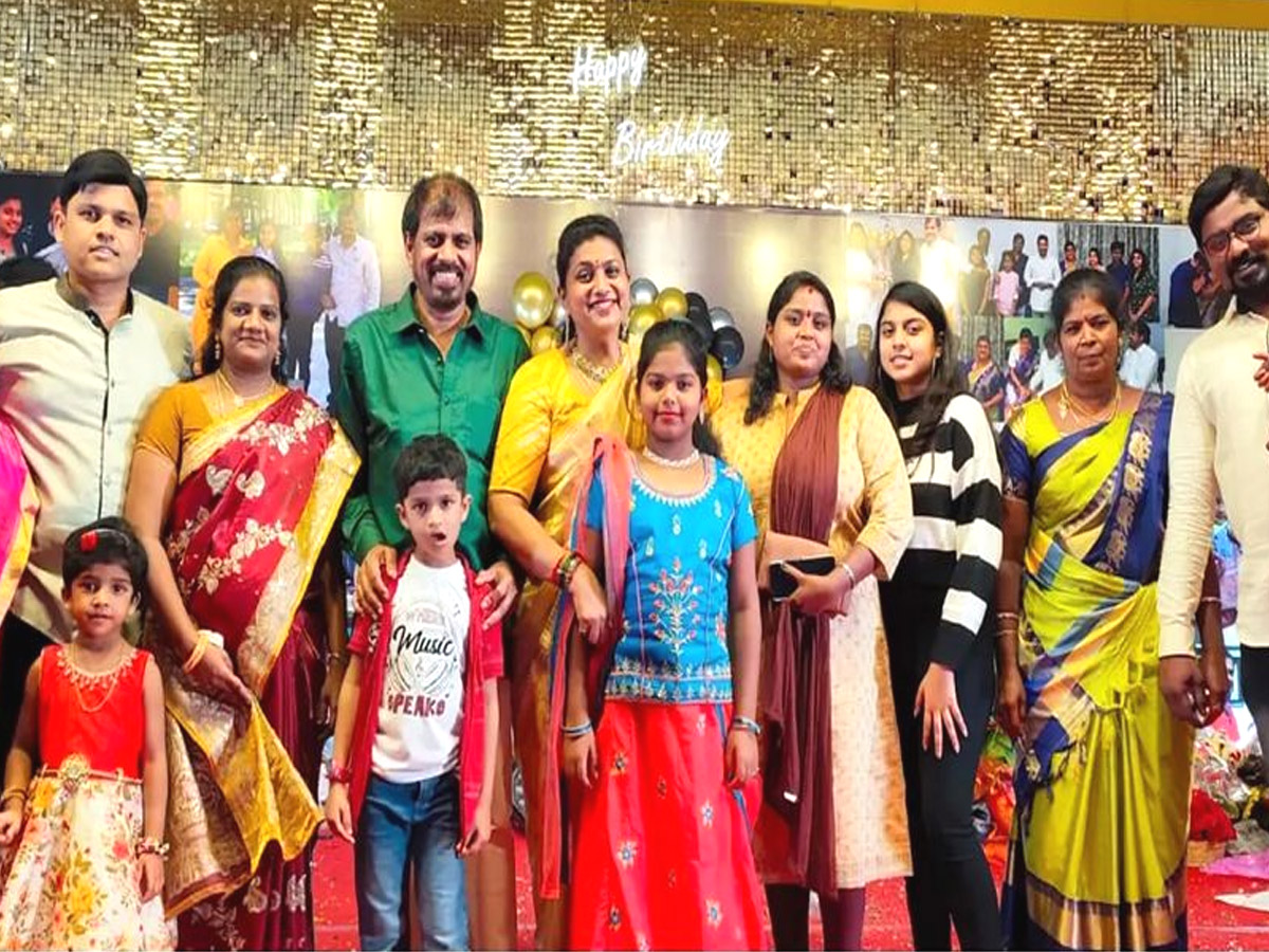 MLA Roja Husband RK Selvamani Birthday Celebrations Photo Gallery - Sakshi6