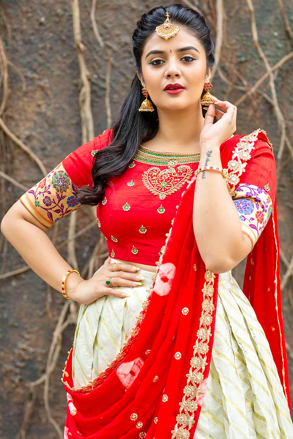 Anchor Sreemukhi Photos In Mukku Avinash Marriage - Sakshi10