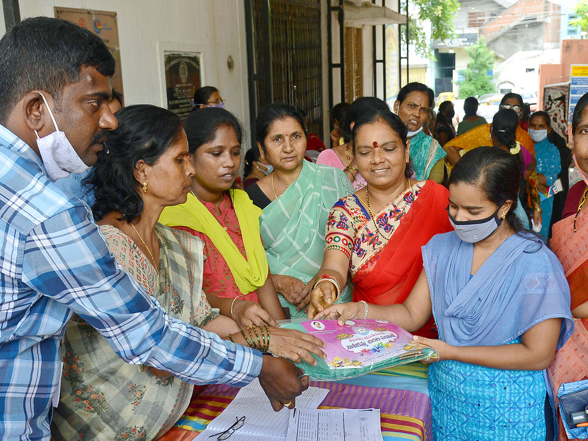 Bathukamma sarees distribution Photos - Sakshi7