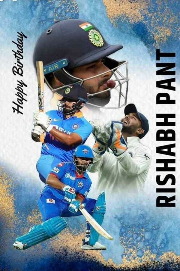 Fans Celebrate Rishabh Pant Birthday Pic - Sakshi20