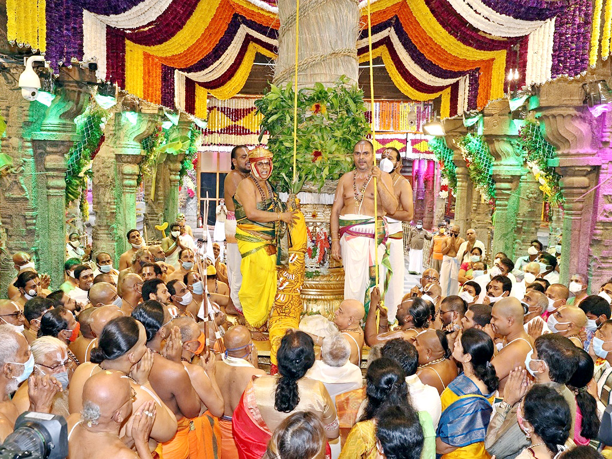 Srivari Brahmotsavam: Dhwaja Arohanam At Tirumala - Sakshi4