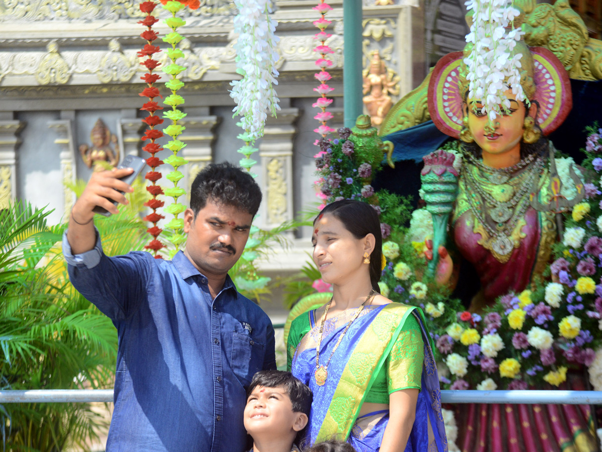 Sri Bala Tripura Sundari Devi Alankaram At Kanaka Durga Temple Photo Gallery - Sakshi15