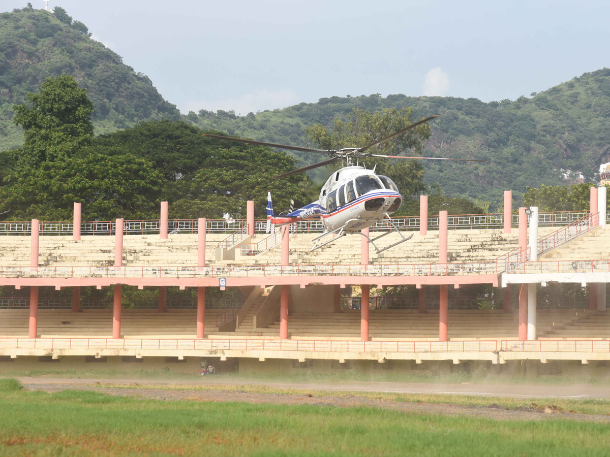  Helicopter joyride service launched in Vijayawada Photo Gallery - Sakshi3