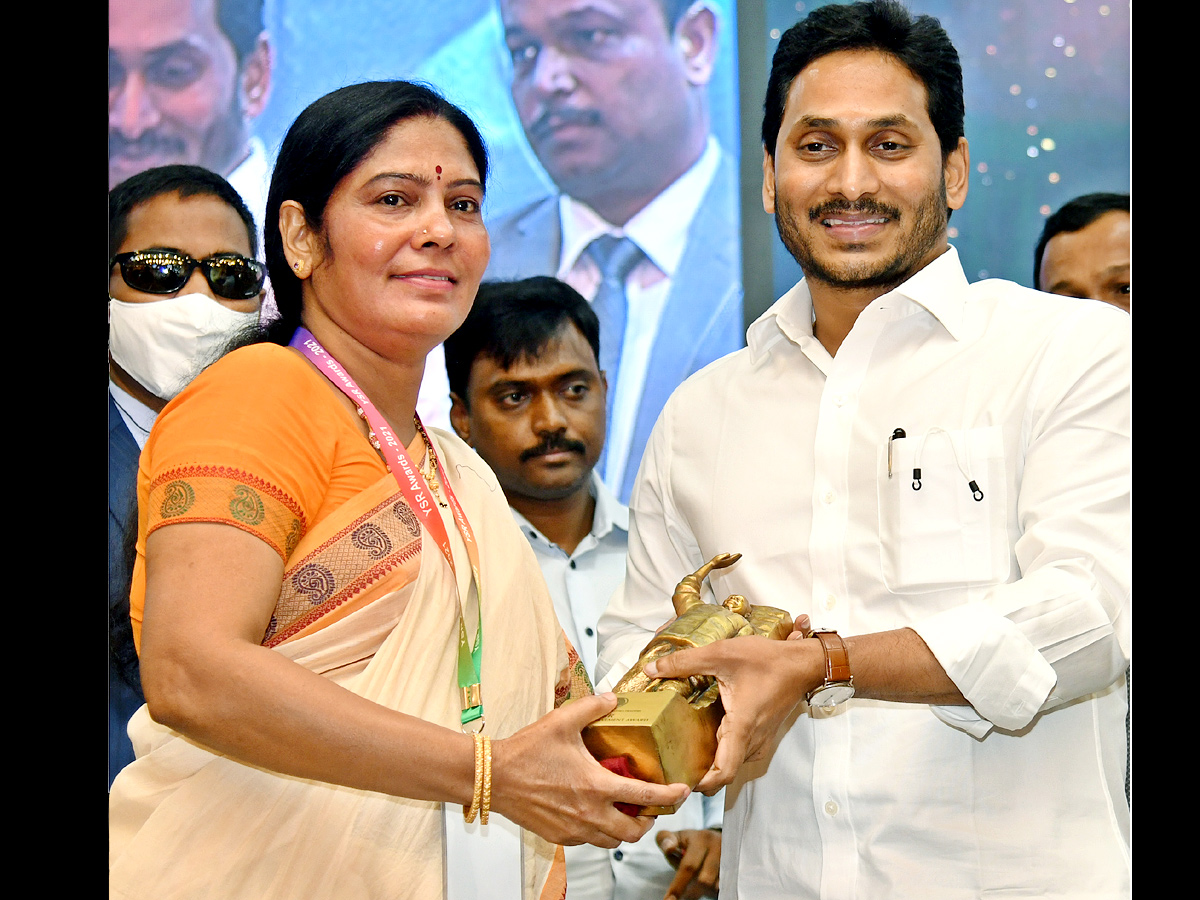 YSR Lifetime Achievement Awards 2021 Ceremony Program  - Sakshi50