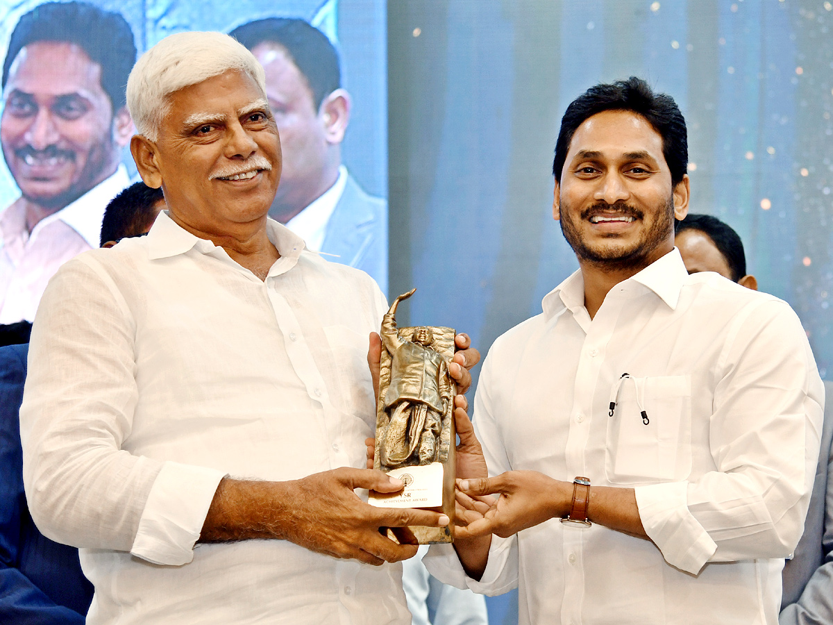 YSR Lifetime Achievement Awards 2021 Ceremony Program  - Sakshi73