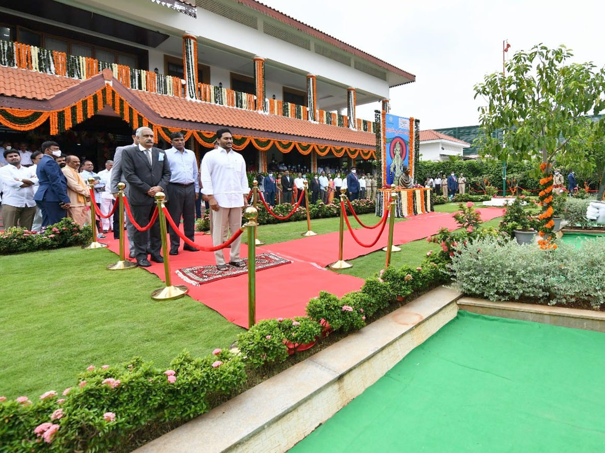 CM YS Jagan Participating In AP State Formation Day Programme Photo Gallery - Sakshi3