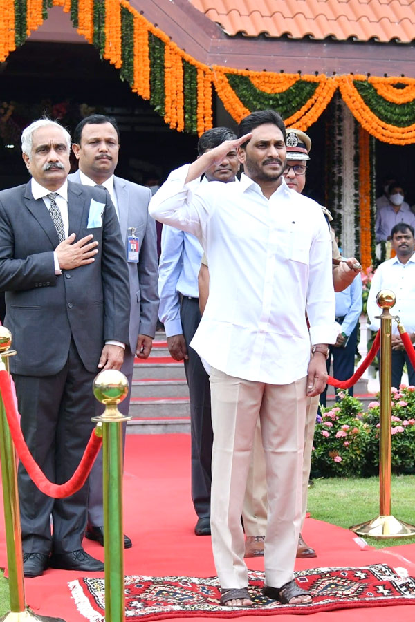 CM YS Jagan Participating In AP State Formation Day Programme Photo Gallery - Sakshi10