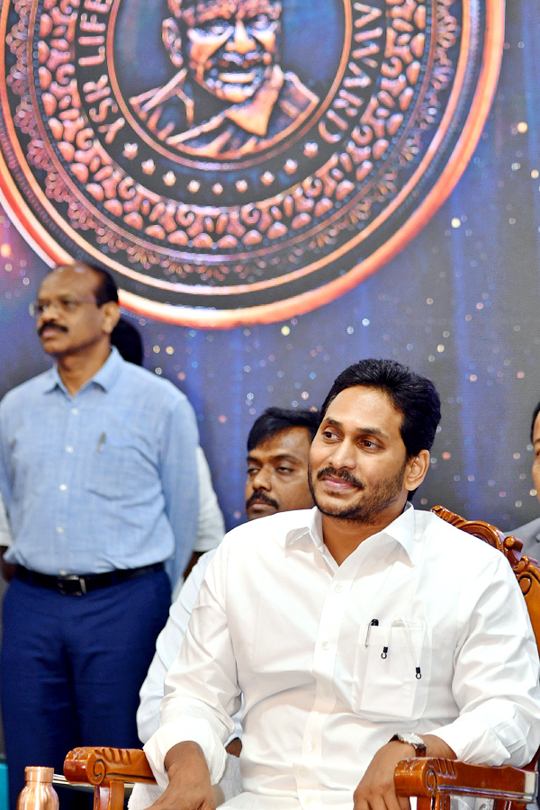 YSR Lifetime Achievement Awards 2021 Ceremony Program  - Sakshi19