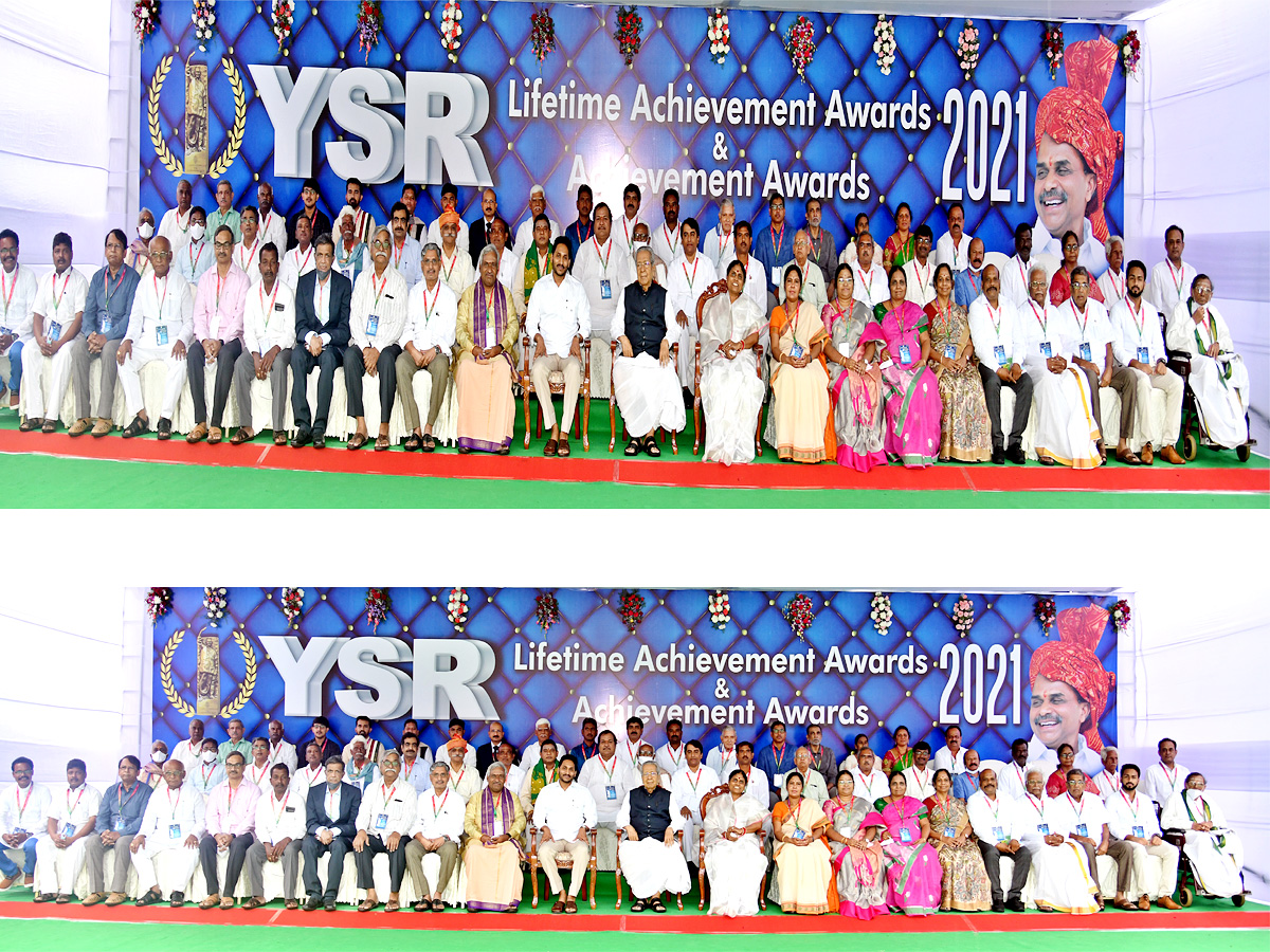 YSR Lifetime Achievement Awards 2021 Ceremony Program  - Sakshi96