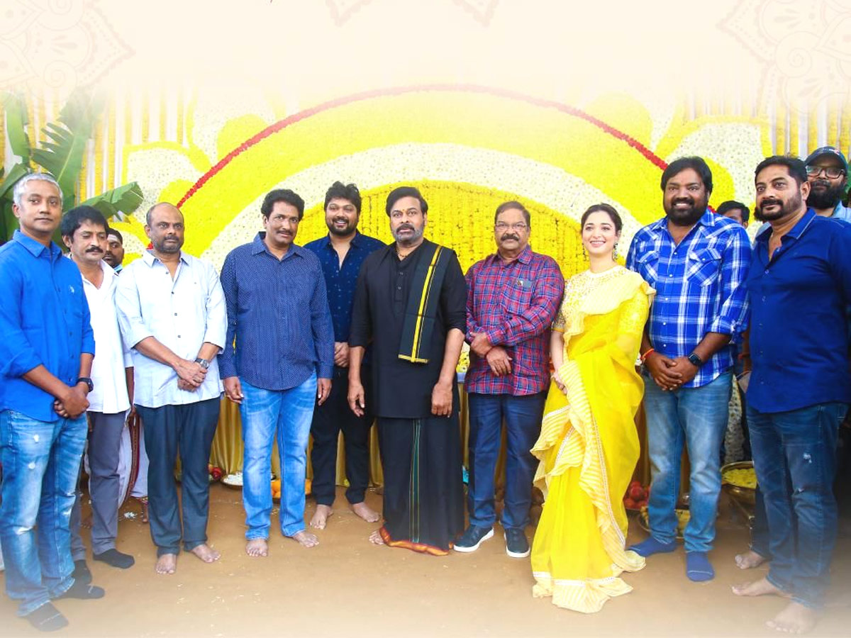 Chiranjeevi Bhola Shankar Movie Pooja Ceremony Photo Gallery - Sakshi9