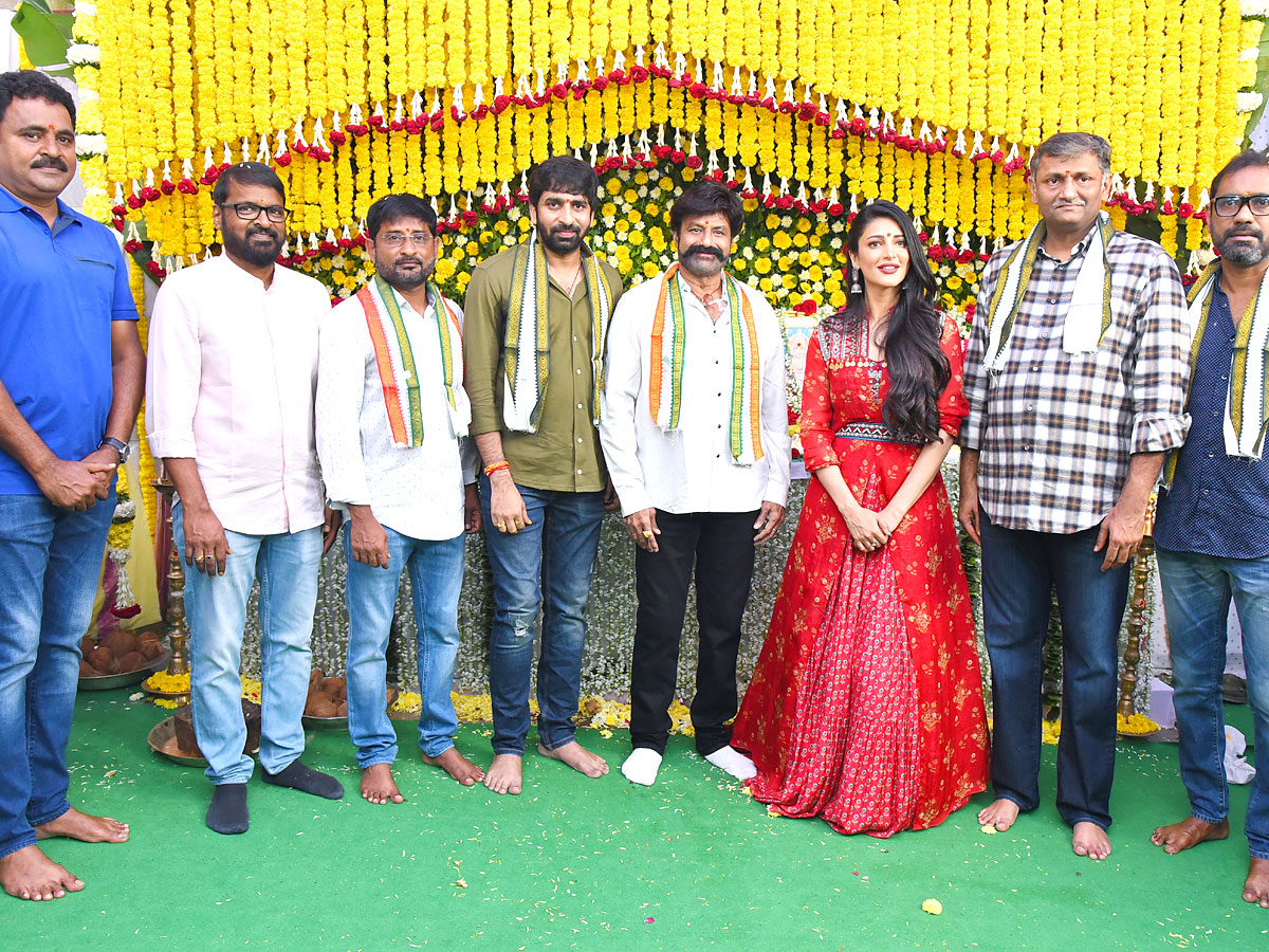 Balakrishna and Director Gopichand Malineni Movie Nbk 107Pooja Ceremony - Sakshi6