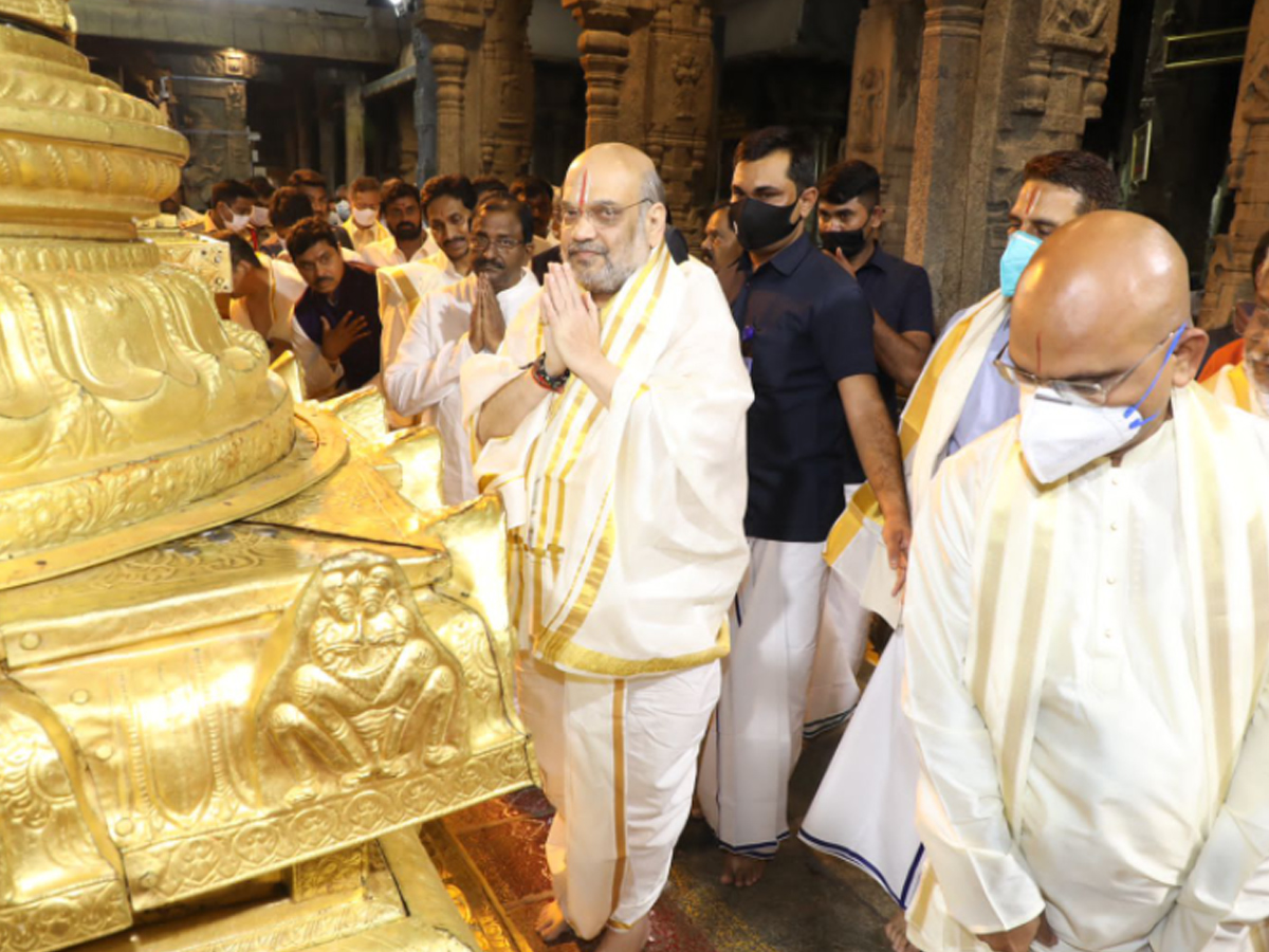 CM YS Jagan Tirumala Tour With Union Home Minister Amit Shah photo Gallery - Sakshi6