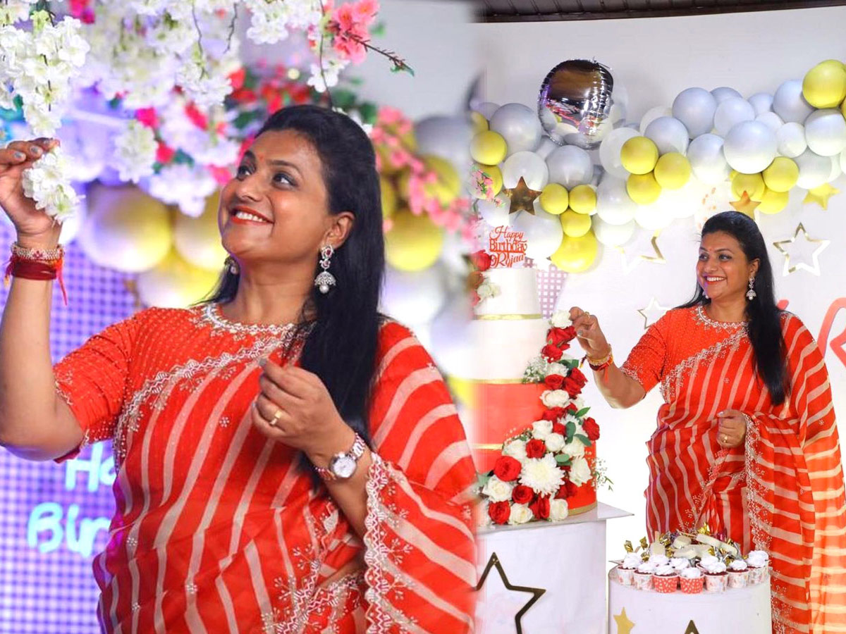 MLA Roja Birthday Celebrations Photo Gallery - Sakshi1