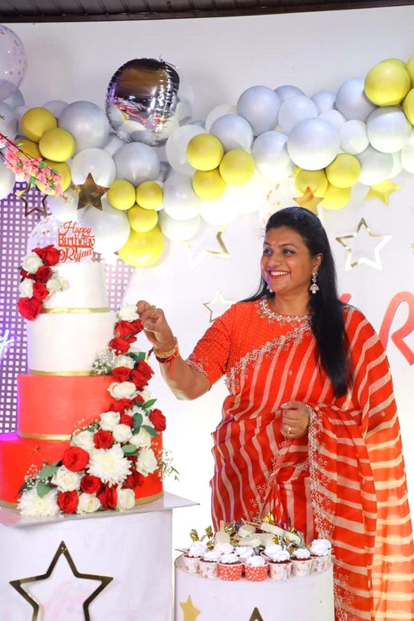 MLA Roja Birthday Celebrations Photo Gallery - Sakshi12