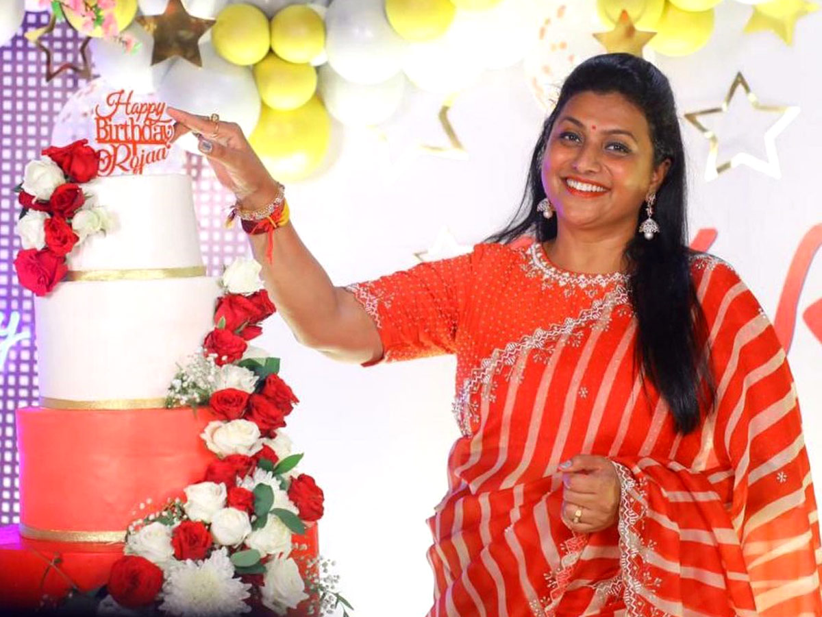 MLA Roja Birthday Celebrations Photo Gallery - Sakshi2