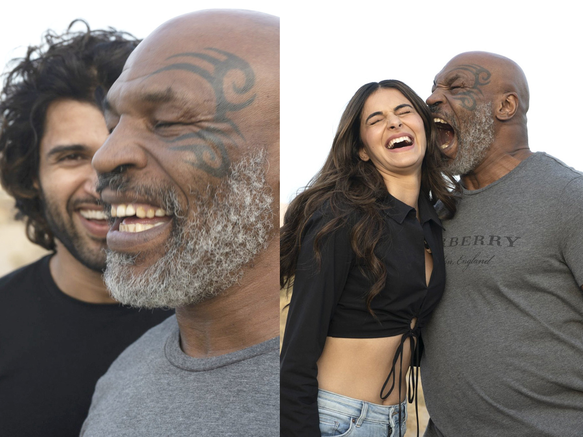 Vijay Devarakonda Liger Movie Team with Mike Tyson Photo Gallery - Sakshi1