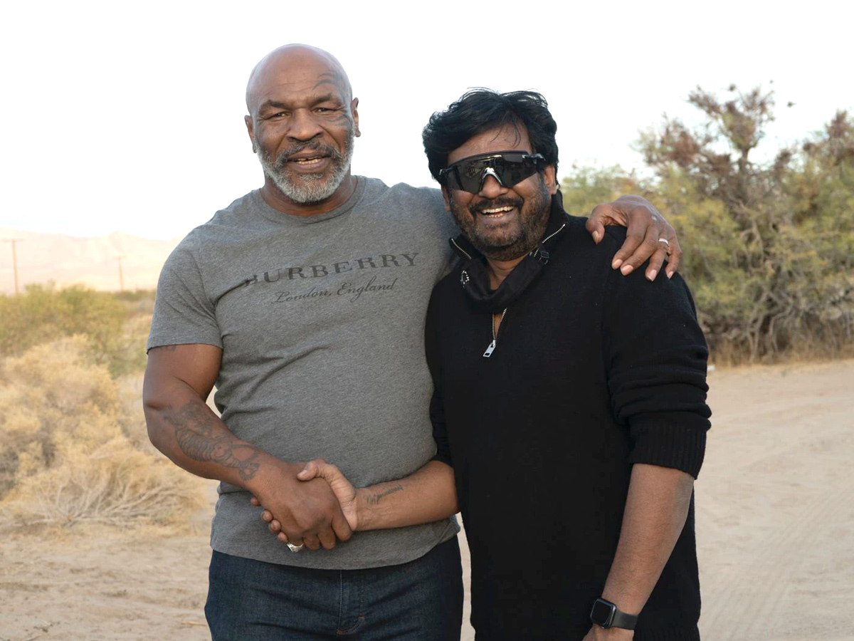 Vijay Devarakonda Liger Movie Team with Mike Tyson Photo Gallery - Sakshi5