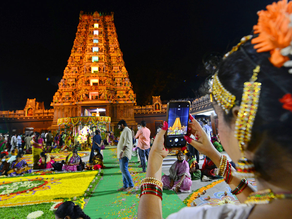 Koti Deepotsavam at Indrakeeladri Ammavari Temple Photos - Sakshi12