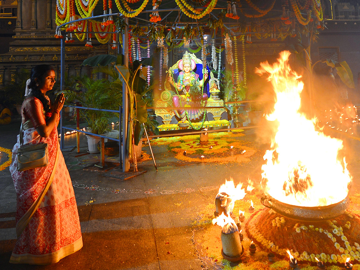 Koti Deepotsavam at Indrakeeladri Ammavari Temple Photos - Sakshi2