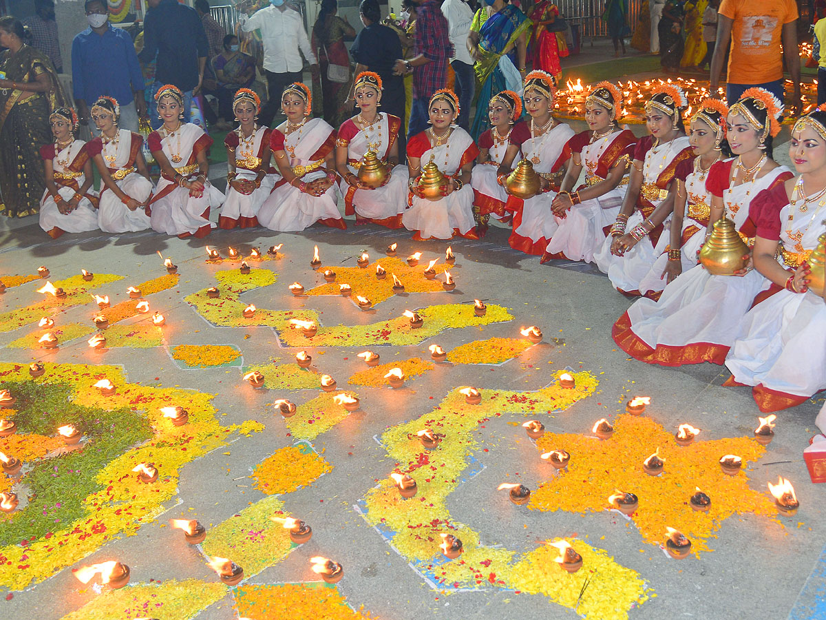 Koti Deepotsavam at Indrakeeladri Ammavari Temple Photos - Sakshi20