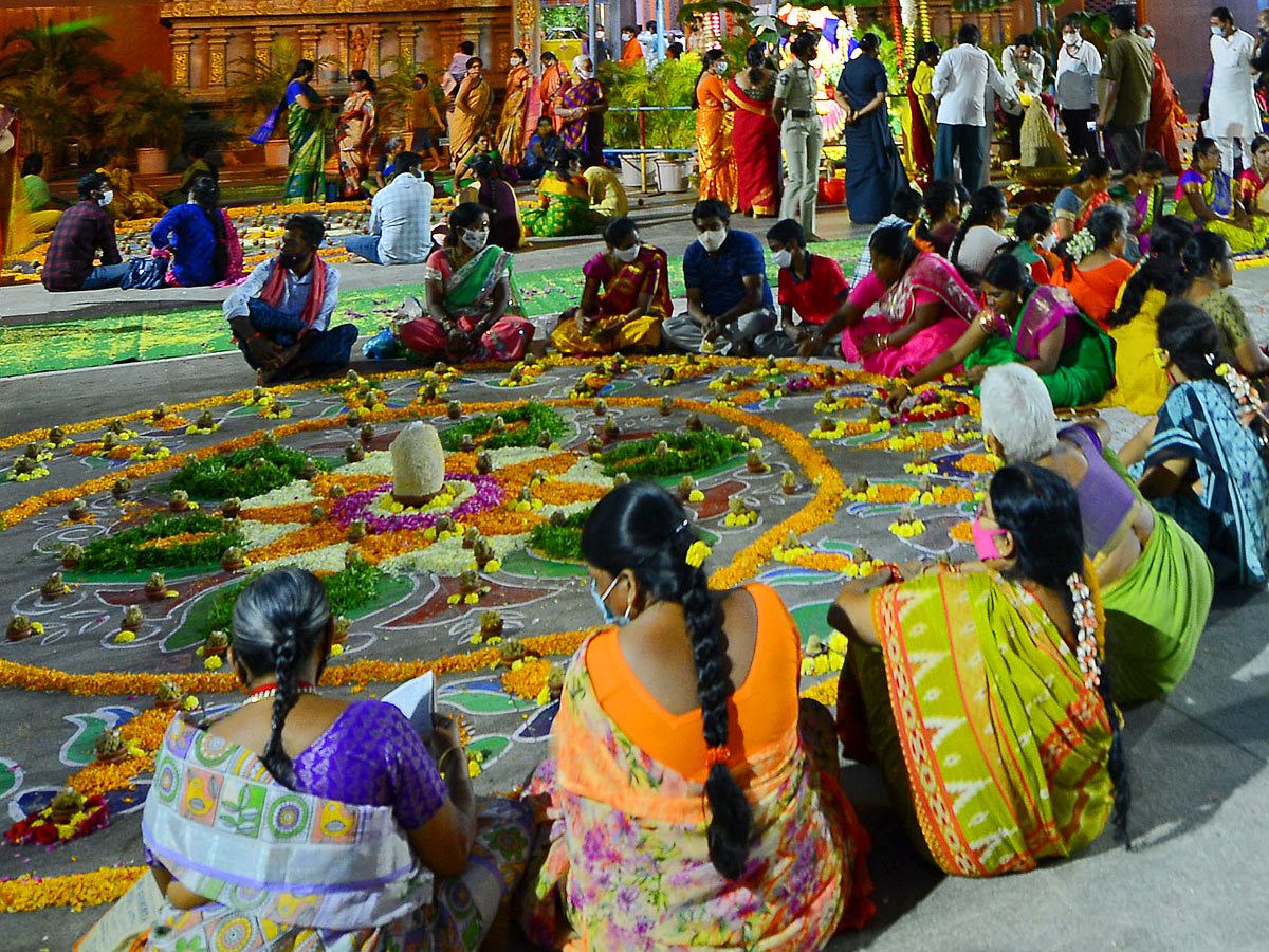 Koti Deepotsavam at Indrakeeladri Ammavari Temple Photos - Sakshi25