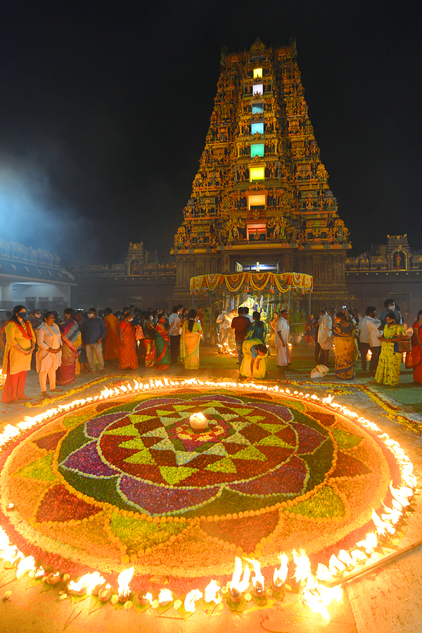 Koti Deepotsavam at Indrakeeladri Ammavari Temple Photos - Sakshi30