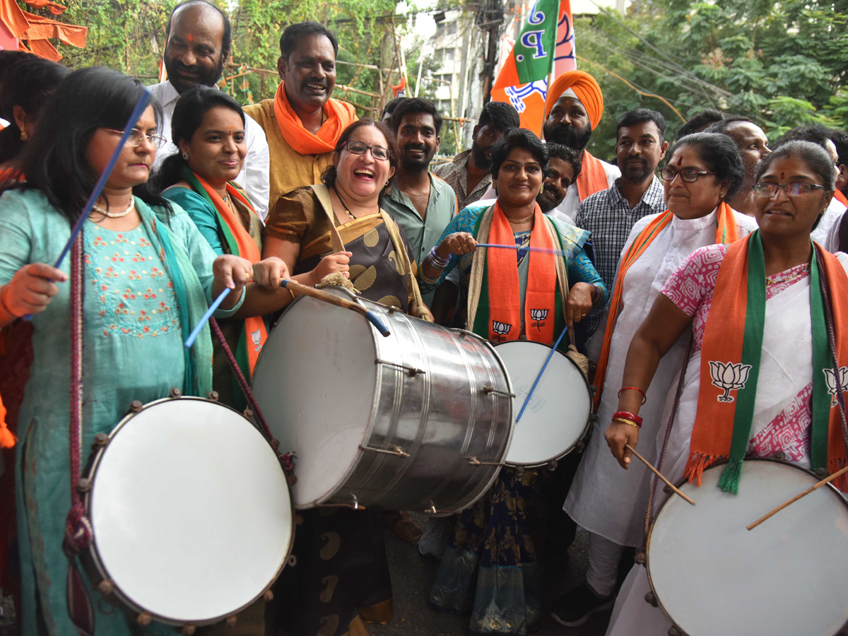 Etela Rajender Grand Victory in Huzurabad By Election Photo Gallery - Sakshi11