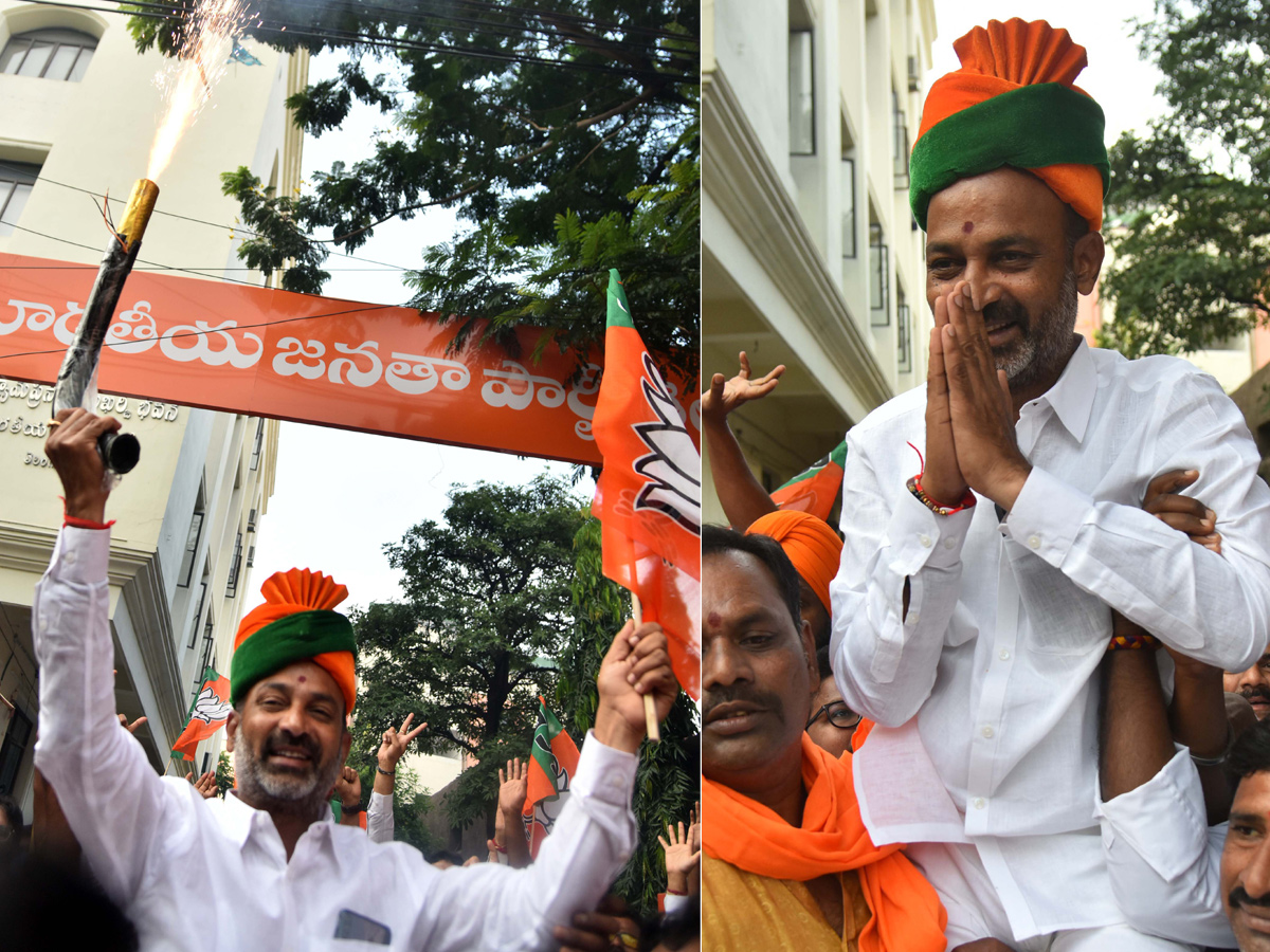 Etela Rajender Grand Victory in Huzurabad By Election Photo Gallery - Sakshi12