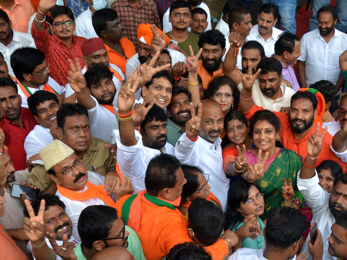 Etela Rajender Grand Victory in Huzurabad By Election Photo Gallery - Sakshi14