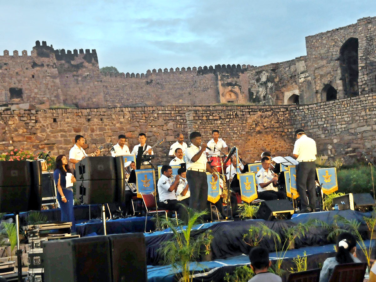 IAF Conducts Symphony Orchestra At Golconda Fort Photo Gallery - Sakshi10