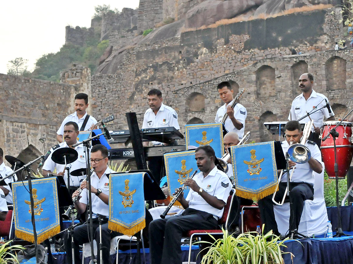 IAF Conducts Symphony Orchestra At Golconda Fort Photo Gallery - Sakshi2