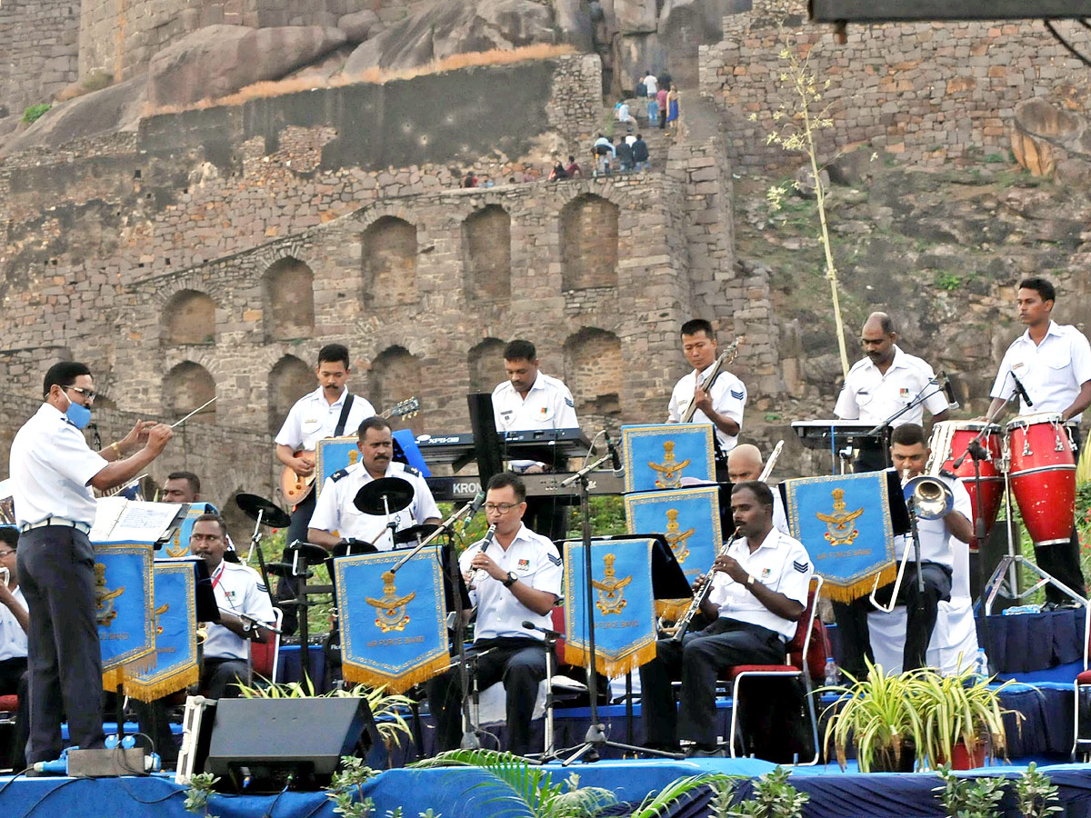 IAF Conducts Symphony Orchestra At Golconda Fort Photo Gallery - Sakshi7