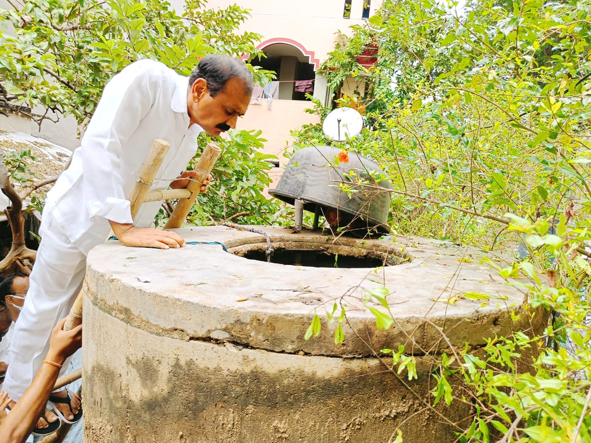 Tirupati: Water Tank Came Up From Ground To Road Photo Gallery - Sakshi11