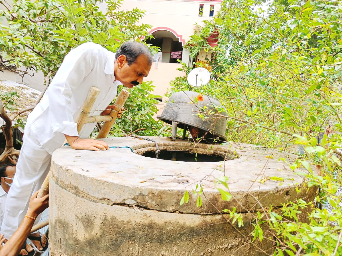 Tirupati: Water Tank Came Up From Ground To Road Photo Gallery - Sakshi6