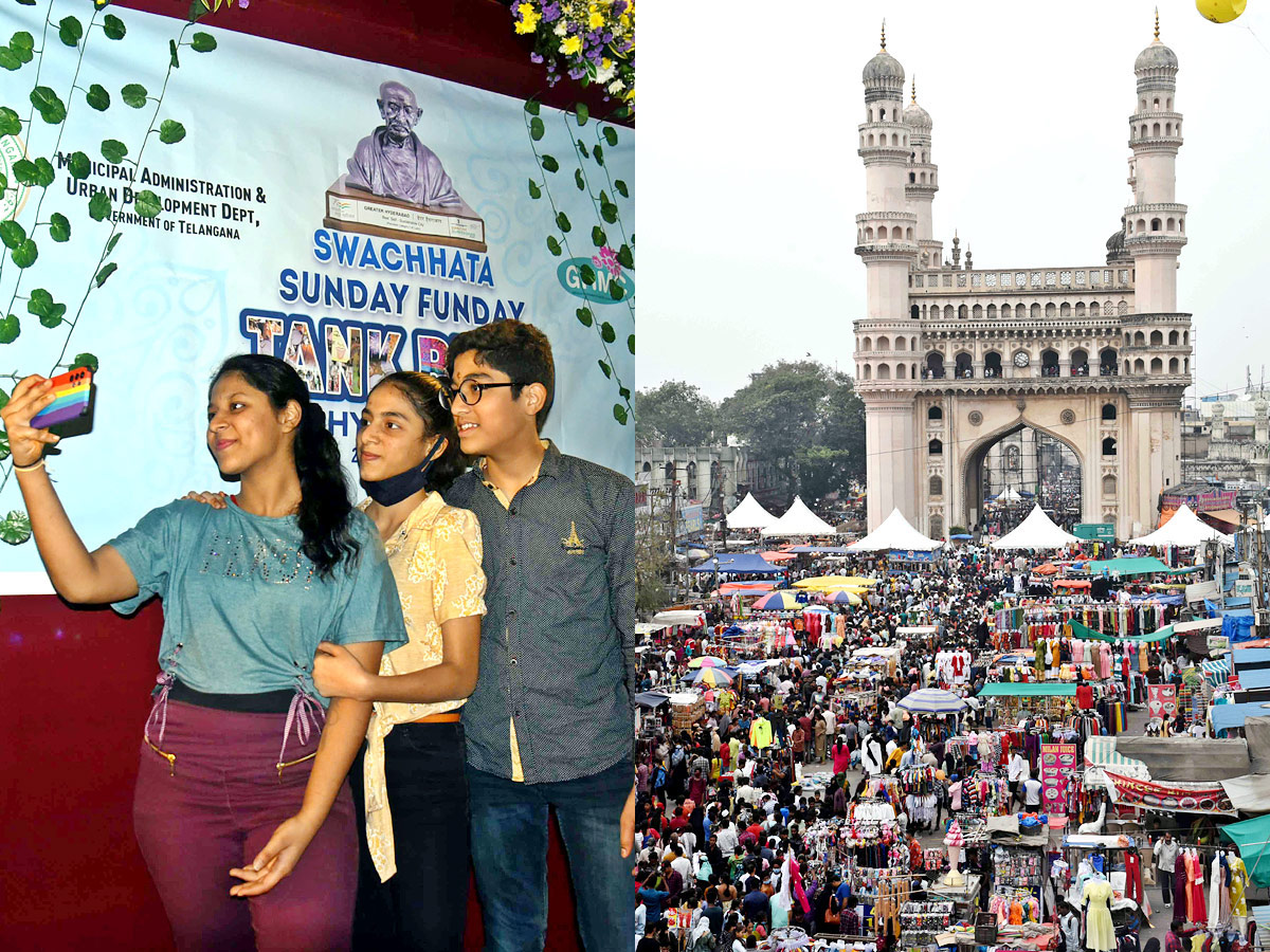 Sunday Funday at Tank Bund And Charminar Photo Gallery - Sakshi1