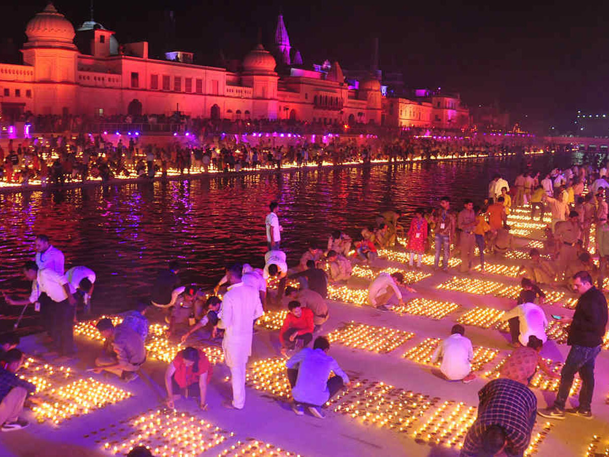 Ayodhya Diwali Celebration 2021 Photo Gallery - Sakshi2