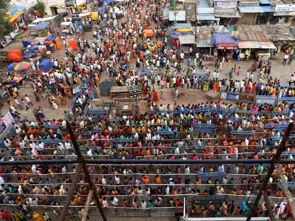 Devotees Rush To Bhagyalakshmi Temple Photo Gallery - Sakshi8