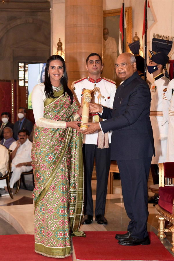 PV Sindhu Conferred with Padma Bhushan Photo Gallery - Sakshi7