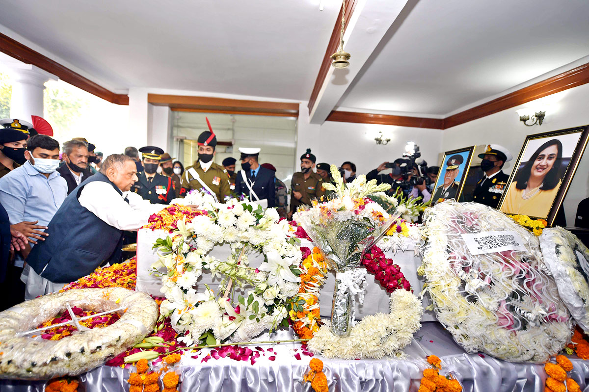 CDS Bipin Rawat Funeral Photos - Sakshi12